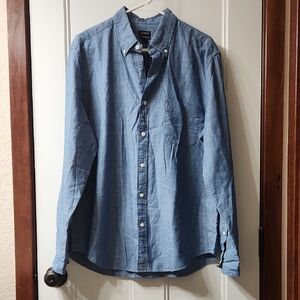 NWT J. Crew Chambray Button-Down